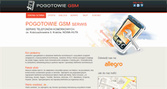 Desktop Screenshot of pogotowie-gsm.com.pl